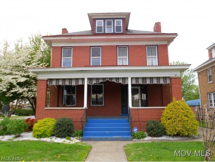 Nice 2 story brick home. Large front porch. Landscaped. Driveway from Park to back of home with alley access. 11x13 entry way & unfinished 3rd floor attic space, floored & with possibility finished out for rec room, play room or master suite at choice. Fireplaces have never been used by the owner so considers them decorative. Nice tall ceilings, wood floors & kitchen has been updated with oak cabinets & nice ceiling deco. All newer stainless steel Samsung appliances that are negotiable with acceptable offer. Nice home, a little paint to freshen up would make it shine. Nice deck on back  Elem: Criss Elementary School  Elem/Bus: Y  JrHigh: Hamilton Jr. High School  JrHigh/Bus: Y  High: Parkersburg High  High/Bus: Y  Fire: CIT  Police: CTY  PossFreeGas: N  ;SQFT=Fin L1:992, Fin L2:992, Fin Above:1984, Fin Total:1984, Unfin Bsmt:992, Unfin Above:992;PRKG= Parking Pad