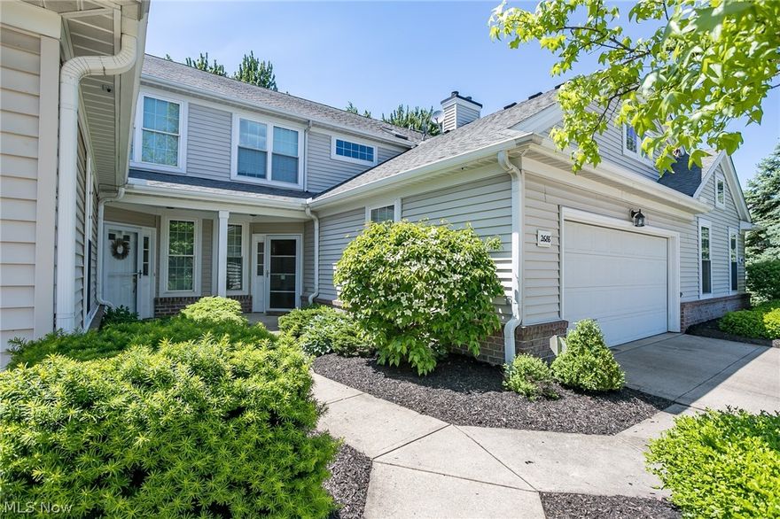 This 3 bedroom 2.5 bath maintenance free Wyndgate Club condo is situated in the heart of Westlake! Hardwood floors flow throughout the large living room w/ gas fireplace and dining area. The updated kitchen offers granite counters and stainless steel appliances! Convenient half bath and laundry located on the first floor. Upstairs you will find the master bedroom with double doors, two closets, and a large en-suite bath plus two more bedrooms and 2nd full bath. The back patio offers a private wooded view. Two car attached garage, guest parking right across the street. Enjoy the pool and Wyndgate clubhouse amenities. Don't miss out on the opportunity to live right next to the conveniences of Crocker Park and more!  Call today for a private viewing.