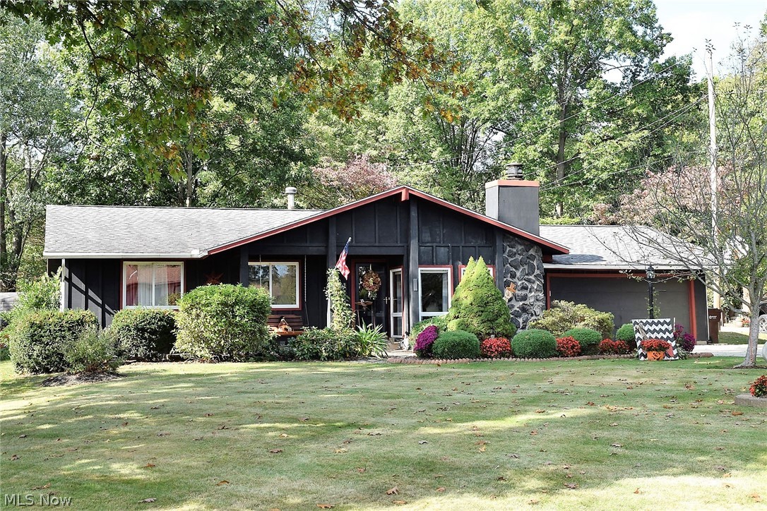 Very well-kept, three bedroom, two-full bath ranch style home situated on a half acre in Springfield Township. After 35 years of owning and caring for this lovely home, the owners are ready to turn it over to new hands. The master bedroom has it's own full bathroom and also walks out to the private back deck. Two additional bedrooms and a nicely updated full bath down the hall. The sunken living room with wood burning fireplace offers nice natural light and overlooks the front yard. The kitchen has lots of cabinets for storage, updated SS appliances, and a center island for additional countertop space. The dining room addition with vaulted ceilings, windows overlooking the backyard, and access to the back deck is wonderful! Partially finished basement with rec. room, built-in office, laundry/utility room, "wine" room, and additional storage room. Two-car-wide concrete drive, and two car attached garage with new door. Beautiful mature landscaping. Dead-end street equals a nice quiet set