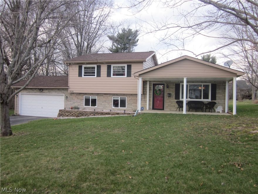 This is a must see home. The 3 level split home has a kitchen that is a chef’s dream. It has recently been updated with granite counter tops , Kraftmaid maple cabinets with under cabinet lighting, stainless steel appliances and a separate dining room.  Talk about space for entertaining, It has a very large family room with a beautiful brick fireplace and an additional Living room all on the main level and if that’s still not enough space you will find a finished recreation room on the lower level which could be used as an office or a game room.  The home has a nice sized master bedroom and 2 additional bedrooms on the upper level.  The main bath is amazing with its recent updates which includes a tiled shower, new flooring, and a new vanity.   This home has tons of updates including a newer roof and windows within the last 5 years, glass block windows in the rear of home, newer carpet, hot water tank 2015, the furnace has a humidifier installed within the last 5 years, new woodwork, do