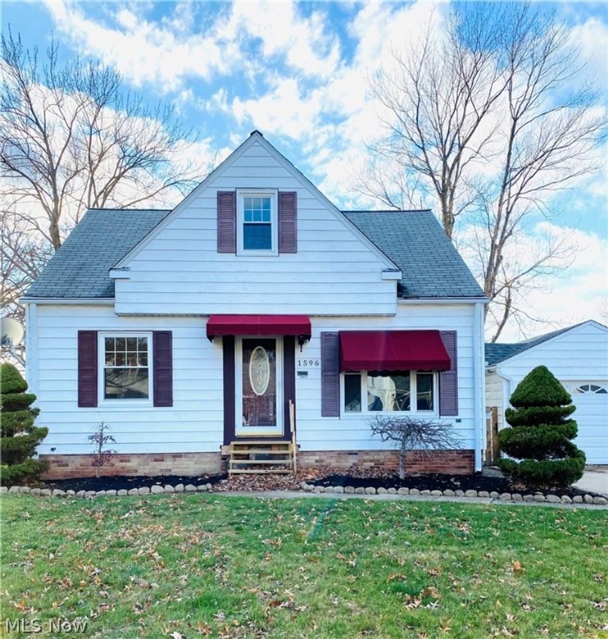 This beautifully rehabbed, contemporary 3 bedroom / 2 full bath Cape Cod in Lyndhurst is calling your name! The well appointed living room and bedrooms have gorgeous natural hardwood floors. Kitchen has stainless appliances with granite countertops and sparkling, clean, white cabinetry. Let's talk about the man cave in the lower level with a full bathroom and fireplace! There is plenty of room for storage throughout the home. The large, deep, fenced lot is perfect for your furry family members to romp and play. This home is minutes away from the highway, dining, schools, shopping and parks. Welcome HOME!
