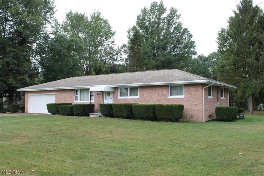 Welcome to 5484 Dailey Rd. A 3 bedroom 2 bath ranch in Manchester.  House has lots of updates and is ready to move in.  Updates include iron Filter, well pump, furnace, electric and Air conditioner.  Septic in 2002 was updated to new aerator system and was just serviced in the last year.  The basement is updated with glass block windows and there is a roomy barn for storage.  Driveway is paved and leads to a spacious garage w/opener, electric and water. This home has hardwood floors and a master with attached bath and walk-in closet.  Kitchen includes all appliances including a built-in double oven.  Priced to sell, make your showing appointment today.