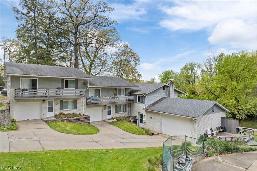 Once in a lifetime RARE find!! Long Lake Lakefront on two parcels with two triplexes totalling .72 acres with inground swimming pool between the units.  Also see M.L.S.#4457697.  Five units have two bedrooms (14x11 and 12x10), one and a half baths, kitchen (14x13), living room (15x12), rec room (16x16) and laundry (15x9) with one car attached garages (18x11) and balcony . The sixth unit is an owner end unit with 3 bedrooms (20x15, 14x11 & 12x11), living room (27x15) with full wall brick fireplace, one and a half baths, kitchen (13x11), family room (19x15), huge two car garage (27x26) with balcony and fenced in patio area facing Long Lake. Boat dock available for tenants. All information above reflects both buildings. Operating expenses above include taxes, insurance, sewer, trash, salt for softener and pool maintenance. All tenants pay electric, gas, cable all separately metered. Tons of parking with paved drives and additional front parking. 25,000 gallon pool was painted 2022. Three