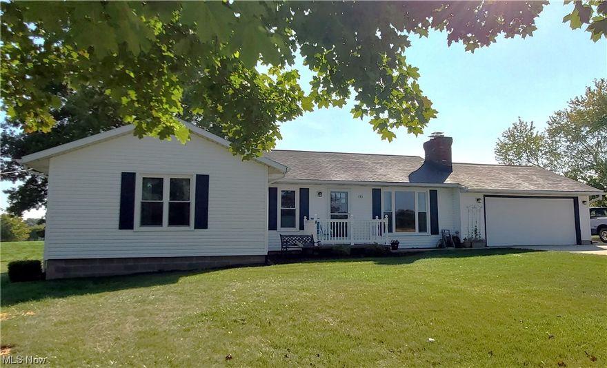 NORWAYNE school system.  Lovely country setting with open views both front and rear.  City utilities.  Living room with nice fireplace.  Huge kitchen with newer cabinets, large eating area with patio doors to 14 x 10 deck and all 4 major appliances were recently purchased.  4th bedroom is presently being used as a 1st floor laundry, which could be returned to the basement.  There is lots of space in the basement for additional living space and the kids will love the nice pool table, which stays.  This home has dual heat as there is a gas boiler with baseboard hot water heat and also a backup gas furnace/AC was installed.  In the last 5 years the following items have been installed: front door, roof, windows, furnace, air conditioning, water softener, 2 toilets, kitchen sink, 12 x 10 shed, underground dog fence & collar. Nothing to do here but move in!!