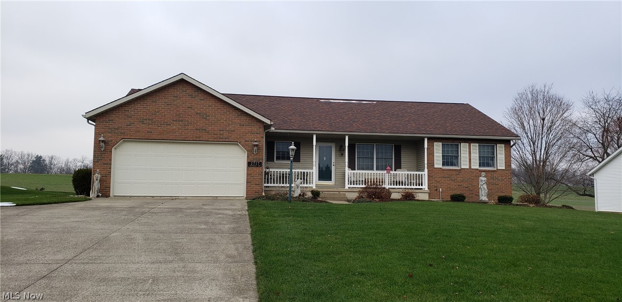 Welcome to Greenbriar Ln in Triway Schools. Great country location close to town. This very well maintained home features 3 (or 4) bedrooms, 2.5 baths. Brick and vinyl ranch with a spit bedroom layout. Master bedroom suite has walk-out to deck. Fireplace in LR is electric. 4 season sun-room that leads out to the L-shaped deck. Large eat in kitchen plus a formal dining room. Whole house generator. 1st floor laundry. Lots of storage. Homes features over 2500 sq ft of living space between the main floor and lower level.