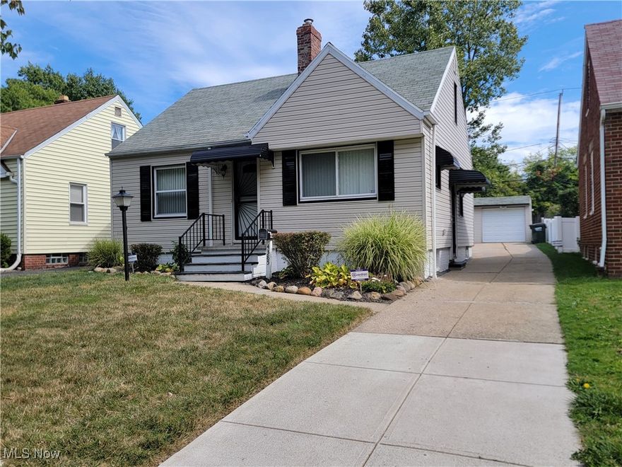 Discover this beautifully maintained 2-bedroom home, perfect for first-time buyers or those looking to downsize. Freshly painted throughout with modern paint colors. Featuring beautiful refinished hardwood floor, updated heating and cooling, electrical, and appliances, this cozy home offers both style and functionality. The basement is been waterproofed and includes a lifetime warranty. The spacious, fenced-in backyard includes a charming gazebo, ideal for outdoor relaxation and entertaining. 1-car garage and situated on a quiet, welcoming street in Warrensville Heights, this property combines comfort and convenience. Don’t miss the opportunity to make this cozy gem your own. Schedule a private showing today