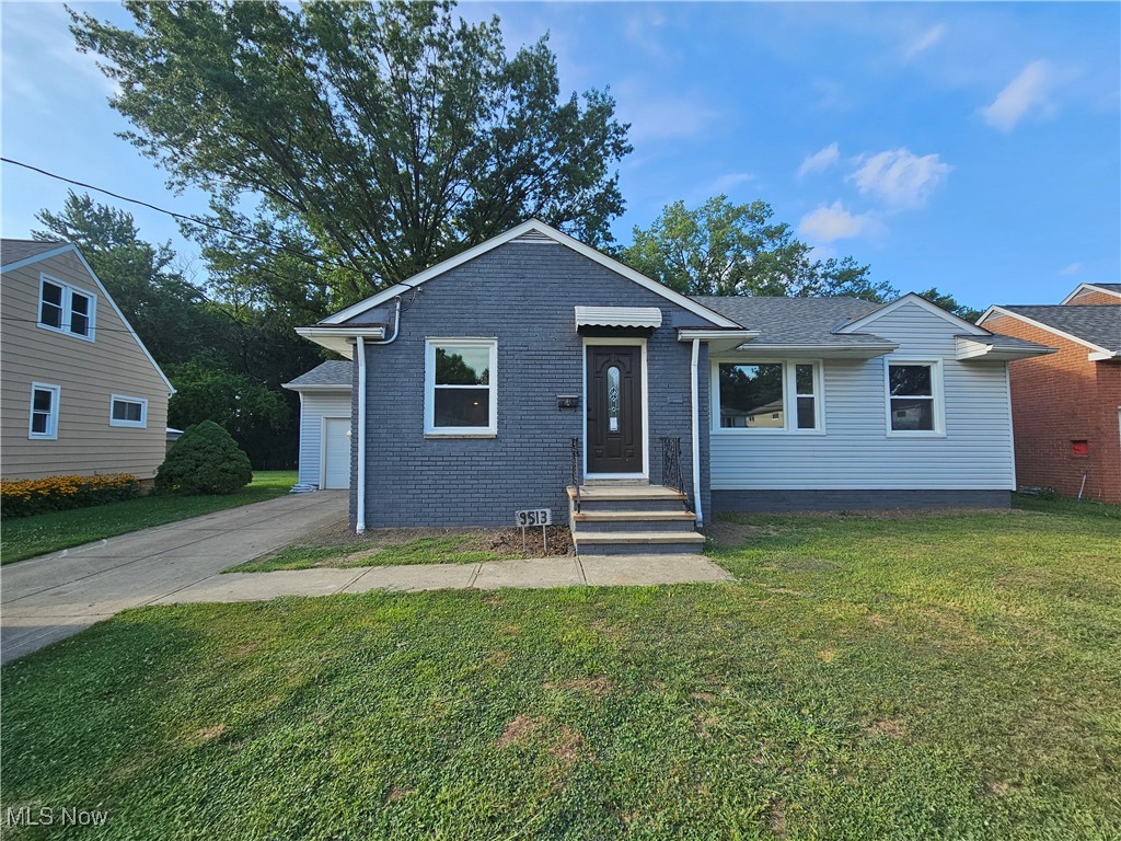 If you want easy one floor living, your search is over! Fall in love with this COMPLETELY RENOVATED ranch tucked away on a private wooded lot. There’s absolutely nothing to do but move your furniture and enjoy the comfort of this lovely home. You’ll love the brand-new kitchen with gorgeous dove grey cabinets, creamy quartz counters, beautiful tile floors, and new stainless steel appliances including refrigerator, gas range, microwave and dishwasher. The adjacent dining area with built-in cabinets is perfect for everyday meals and intimate dinner gatherings. Relax in the bright and spacious living room with a new picture window and new flooring. An updated full bathroom and three generously sized bedroom completes the main floor. The finished basement practically doubles your living space with a huge, finished recreation room with a bar area, and a new full bathroom with a vanity, toilet and tiled shower. The updates extend from top to bottom with an extensive list of improvements including: NEW ROOF, WINDOWS, SIDING AND FLOORING. Step outside into a big, beautiful backyard with plenty of trees for privacy and shade. This pretty lot backs to Crudele Park giving you additional green space to enjoy. The attached garage is accessible from the kitchen so you never have to step outside on those cold or rainy days. A HOME WARRANTY is included for your peace of mind! This lovely home will impress all who enter! Don’t miss!
