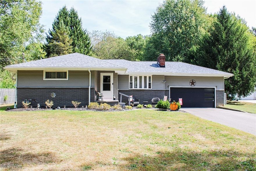 Discover the perfect blend of space and comfort in this beautiful ranch-style home set on a full acre of peaceful countryside. With three bedrooms and two full bathrooms, this home offers plenty of room to relax and enjoy life at a slower pace while still being conveniently close to town. The primary suite is a true retreat at the end of the day. It features an oversized layout, a private en suite bathroom and an impressive 13 ft by 10 ft walk-in closet, providing more than enough space for your wardrobe and storage needs. A brand-new gas log fireplace in the living room makes the heart of the home warm and inviting. The attached garage is already outfitted with a gas line so the space can be heated, making it perfect for hobbies, or projects. You will also enjoy the convenience of a first floor laundry room which makes everyday tasks much easier. Step outside and you will find even more to love. There is a brand-new shed for extra storage, a freshly installed chain link fence around the backyard and open skies that give you a true sense of country living. A private patio in the backyard is the perfect spot to sip your morning coffee, listen to the birds and enjoy sunsets.
 It provides serene country surroundings and a great location that keeps you connected to nearby amenities. If you have been dreaming of peaceful living with modern comforts, this home is waiting for you, home warranty included!