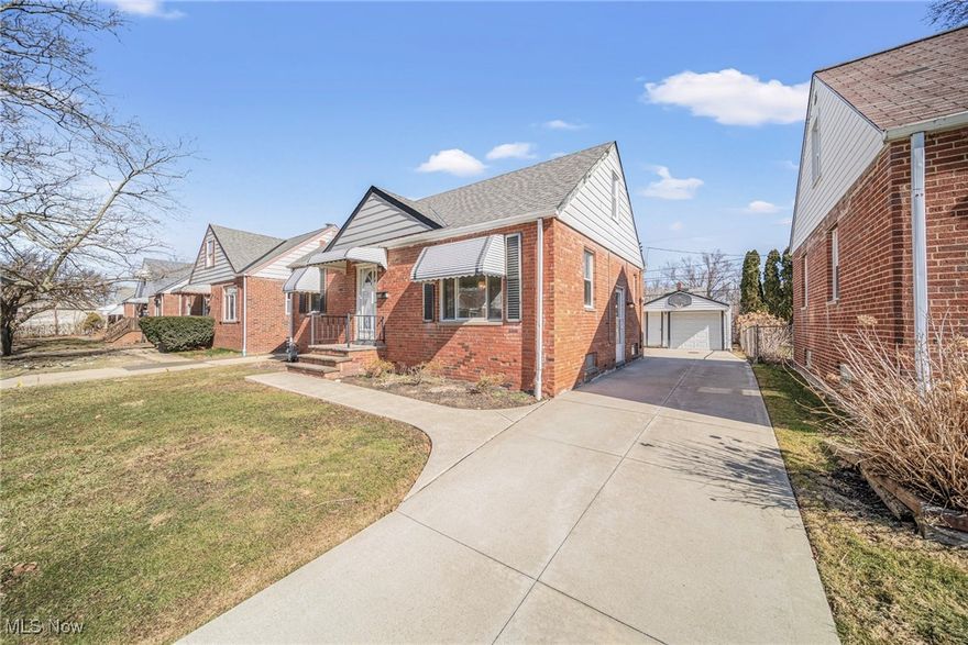 WILLOWICK updated move-in-ready 3-bedroom brick bungalow near Lake Erie!! Violation-free, and point-of-sale compliant with the city of Willowick! Enter the front door into the large and light filled living room featuring today’s modern colors. Enjoy a meal in the eat-in kitchen with porcelain tile flooring, granite countertops, and stainless-steel appliances. There are 2 bedrooms and an updated full bathroom on main floor. The 2nd level offers a 3rd large bedroom with bonus area. Need more space? The lower level has a bonus family room space (not counted in the square footage) in addition to the laundry and utility room. Conveniently located near freeways, shopping, medical and more -what are you waiting for?? Make an appointment today for a private showing!