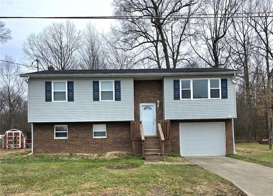 Charming updated split level conveniently located 5 minutes to I77.  This home features 3 bedrooms and 1 1/2 bathrooms.  It has both a livingroom and familyroom.  It features a large rear deck with a wooded view.  This home has many updates so book your showing today.