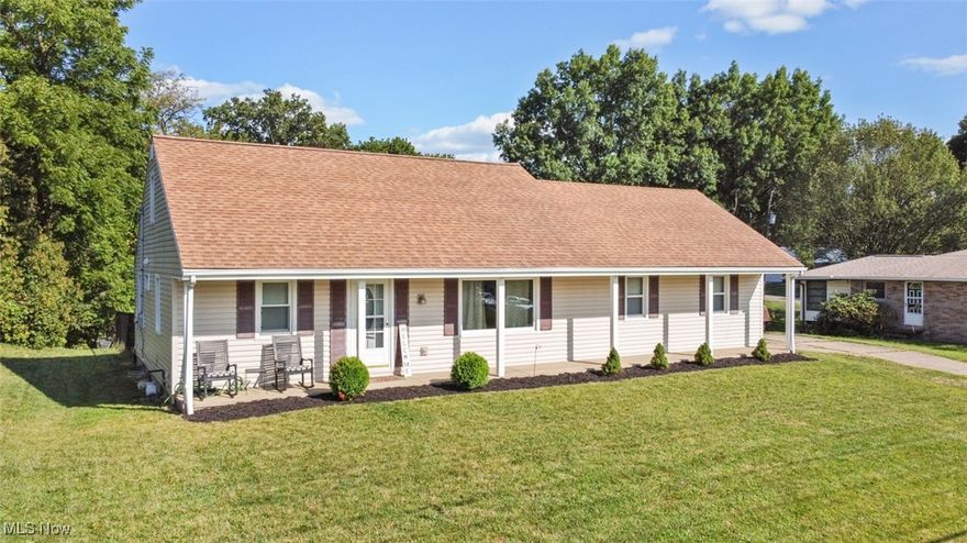 Pack your bags the home you have been looking for awaits. This move in ready home has 3 bedrooms and 2 full bathrooms. The large eat in kitchen features granite counter tops and stainless steel appliances and vinyl flooring. Fenced in back yard. So many updates.