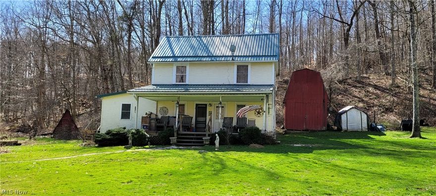 28.5 acres for sale only 45 minutes from Millersburg and 10 minutes from Warsaw. Located in Western Coshocton County the top deer harvest county in the state, this property has excellent northernly road frontage along SR 79 and is completely wooded with a nice pond towards the front of the property as well as an older 2 story home that has spring water, septic, and electricity already in place. There is excellent deer sign throughout the property, multiple creeks, trails, and great areas to create feeder sites and food plots. There was a recent select cut done which creates excellent bedding and cover for the deer and other wildlife. This area is known to hold trophy class whitetails, and this property is no exception. Seller to transfer all mineral rights. If you have been looking for a hunting property with a useable hunting cabin and utilities already in place call today, properties of this size don’t last long.