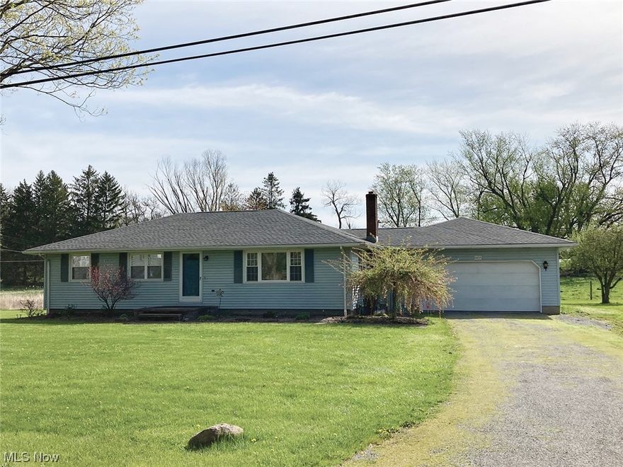 Three-Bedroom Ranch Home with Large Two-Car Attached Garage – One-Acre Corner Lot – Goshen Twp. – Mahoning Co. – West Branch Schools – Family Owned Since It Was Built - ABSOLUTE AUCTION, all sells to the highest bidder on location: MONDAY – MAY 22, 2023 – 5:30 PM, REAL ESTATE SELLS FIRST. Real Estate: Three-bedroom, vinyl-sided ranch home with kitchen, breakfast bar, and dining area. Large front living room with picture window and coat closet. Three bedrooms total. One with laundry area plus full bath with linen closet. Beautiful hardwood floors in the living room and bedrooms. Full basement, modern FA heat with central air, outside entrance, fruit cellar, and sump pump. New shingles in 2016, new windows in 2009. Attached oversized two-car garage. One acre of land, corner lot, nice location. Drilled water well and private septic system. TERMS ON REAL ESTATE: 10% down auction day, balance due at closing. A 10% buyer’s premium will be added to the highest bid to establish the purchase pr