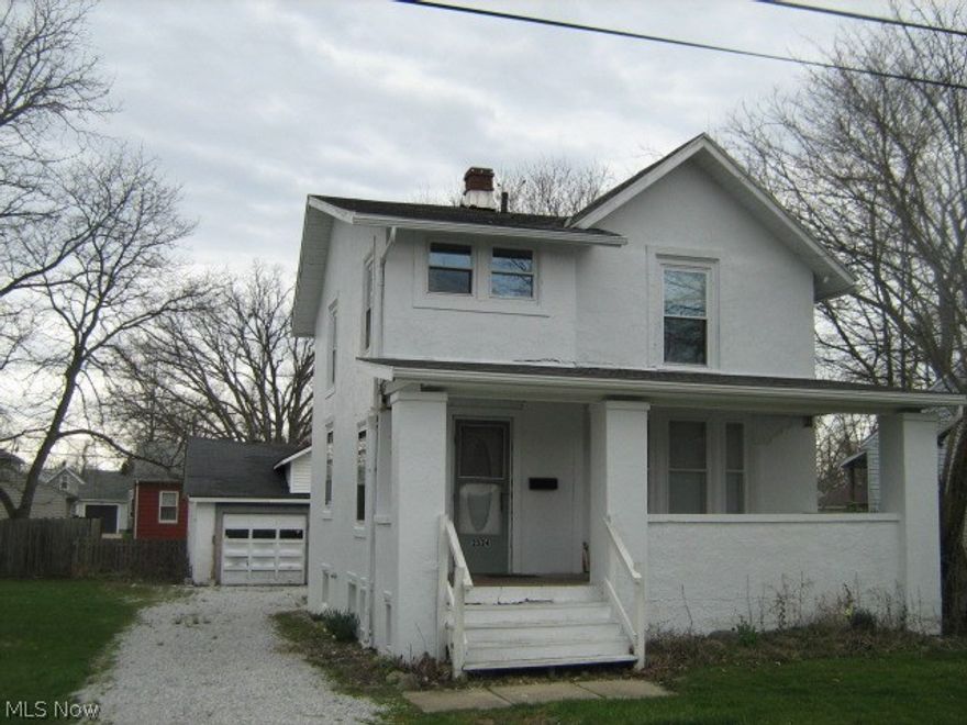 Use a renovation loan program with as little as 3.5% down FHA or 5% down conventional to transform this property!
100 AMP circuit breaker box, newer porch roof, newer HWT, newer water line coming into house, new kitchen faucet. 8 x 13 "other" is dressing area with 2 double closets. 7x21 "other" is front porch.  Selling As-Is! Seller will make no repairs but is motivated and will consider reasonable offer.
Summit County appraised value $80,550!  No VA financing.  No warranties pass with appliances.