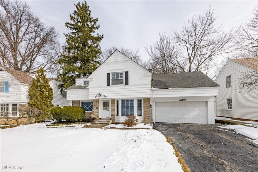 Spacious 4-bed, 1.5-bath home with a 2-car attached garage in the sought-after Forest Hills neighborhood of Cleveland Heights!