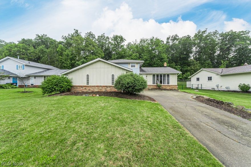 The arrow is pointing to 68 Weathervane Lane in Brunswick, OH! This charming 1800+ square foot home boasts four spacious bedrooms and two full bathrooms, perfect for comfortable family living. Recent updates include a newer roof, brand-new furnace and air conditioner (2024), and modern appliances, ensuring peace of mind and convenience. Situated on a quiet, private street, this property offers a serene backyard with woods, providing a tranquil retreat. Enjoy easy access to a walking trail, baseball fields, and a playground, making it an ideal location for outdoor enthusiasts. A basement for storage space, an attached two-car garage and bonus shed in the back ensure you don't outgrow the home too quickly! Don't miss the opportunity to make this delightful house your new home, make your appointment today!