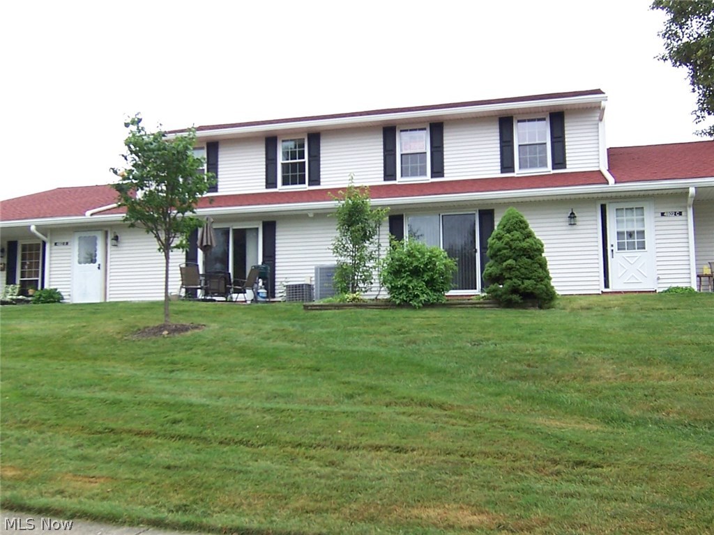 This lovely 3 bedroom/1 1/2 bath condo is move-in ready! It is neutral through-out - walls, flooring, and carpet. There is a newer furnace & A/C (2009). The refrigerator, stove, and dishwasher are less than 2 years old. The owner replaced the vanity and faucet in the main bath, and the kitchen faucet. The ceiling fan in the kitchen was also added in 2014. There are newer blinds through-out. The garage walls were replaced with "green drywall" and the whole garage was painted. This condo is located near the community pool, and there are tennis courts, a playground, and a club house! Don't miss this wonderful condo - call for your appointment today!