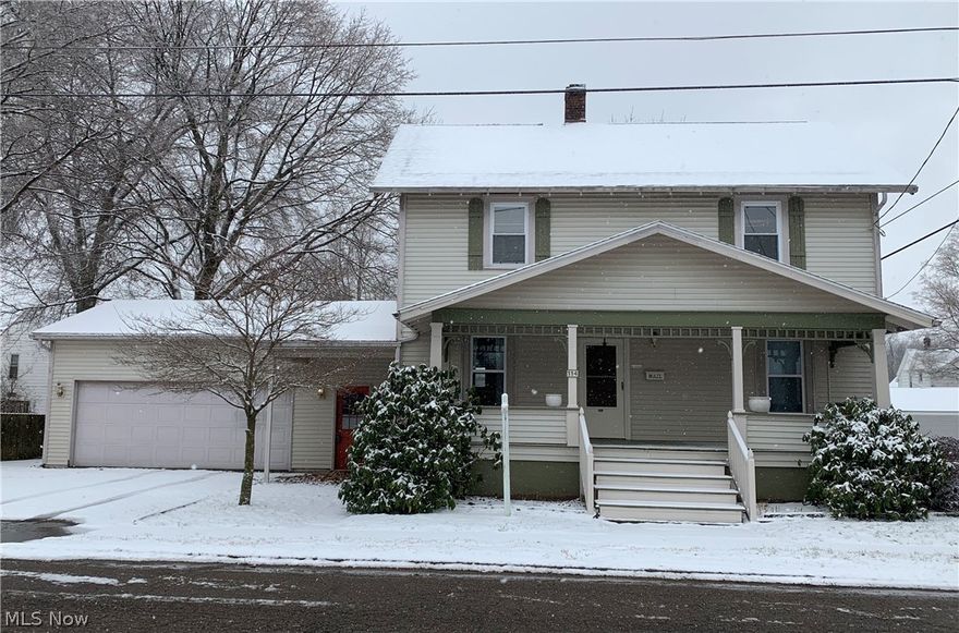 Take a look, even if you have already viewed this home.  Several rooms have been freshly painted and a new price!!  Huge 4-5 bedroom home, so much room to move and grow!  Four finished floors! Brand new roof and windows downstairs in 2019. Upstairs windows approx 8-9 years old. Newer floor in the kitchen/dining room and family room in basement and 1/2 bath recently remodeled. Extra large garage that leads to the fenced in backyard.  Wonderful front porch to enjoy.  Kitchen offers a large dining area and island.  The finished attic could be a 5th bedroom, rec room, etc, your choice. Home Warranty offered. Schedule your tour today!