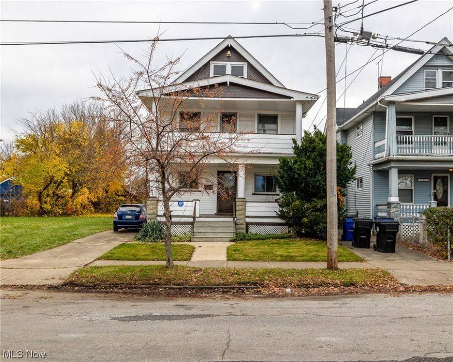 Cleveland Classic Double Offers Sweat Equity Opportunity! Updates Include: New Roof 2020, New Furnace 2020, Some Vinyl Windows. Each Unit has 2 Bedrooms and 1 Bath. Both Units Feature a Dining Room. There are Moldings and Architectural Details of Yesteryear in Both Units. Bring Some Elbow Grease and Ideas to Make These Units Shine!