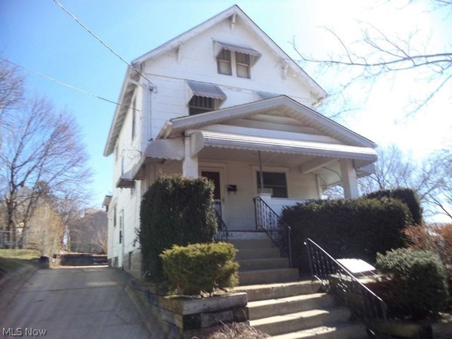 3 Bedroom, 1 bath home in Akron, OH. Will need some minor repairs & updates, mostly paint, carpeting & a few windows. Great 1910's home with lovely wood characteristics!