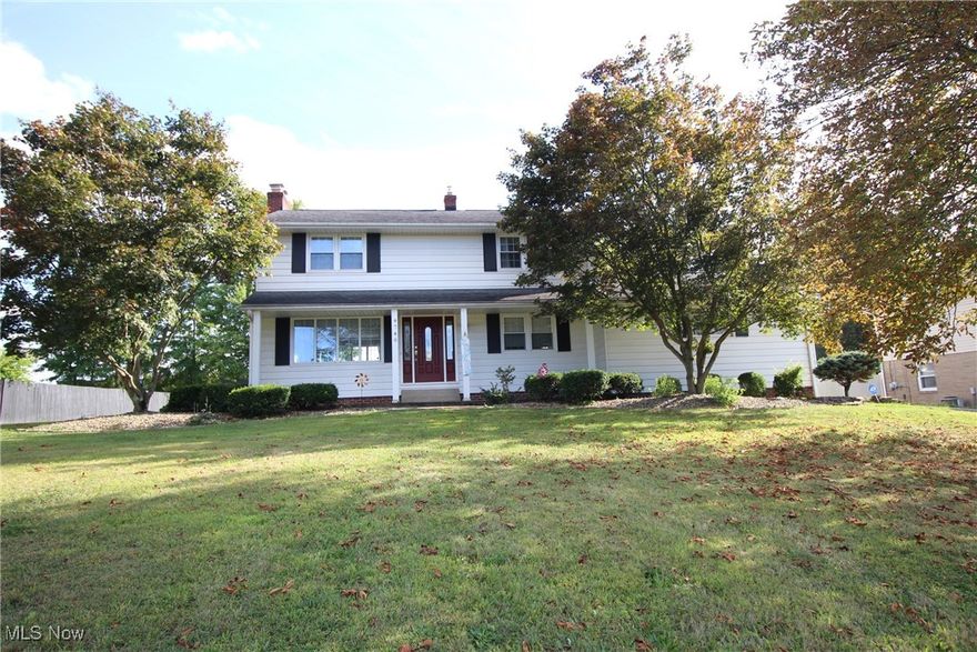 Your will love this beautiful home! This newly updated (2022,2023) Jackson Township colonial offers 4 bedrooms (all on 2nd level),  1 ½ baths, 1,768 sq.ft living space  above ground,  plus a FULL Basement, attached 2 car garage . The spacious and bright eat-in kitchen offers beautiful granite countertops, quality cabinets, SS appliances, high power exhaust hood vents out ready for all your gourmet cooking.  Large living room has crown moldings and a fireplace with mosaic finish. Formal dining.  The all new full bathroom has double sinks, tiled flooring.     Luxury vinyl flooring, and the whole interior repainted throughout. Laundry is in lower level along with a wood burning fireplace. Large Fenced backyard perfect for dog lovers. Award winning schools, convenient location, close to shopping, dining yet you still have the country living like privacy.  There are two ways to access this property-through the home's private concrete drive & via a shared private drive behind the house.  All appliances stay including washer and dryer for your easy moving. Call today for your private showing!