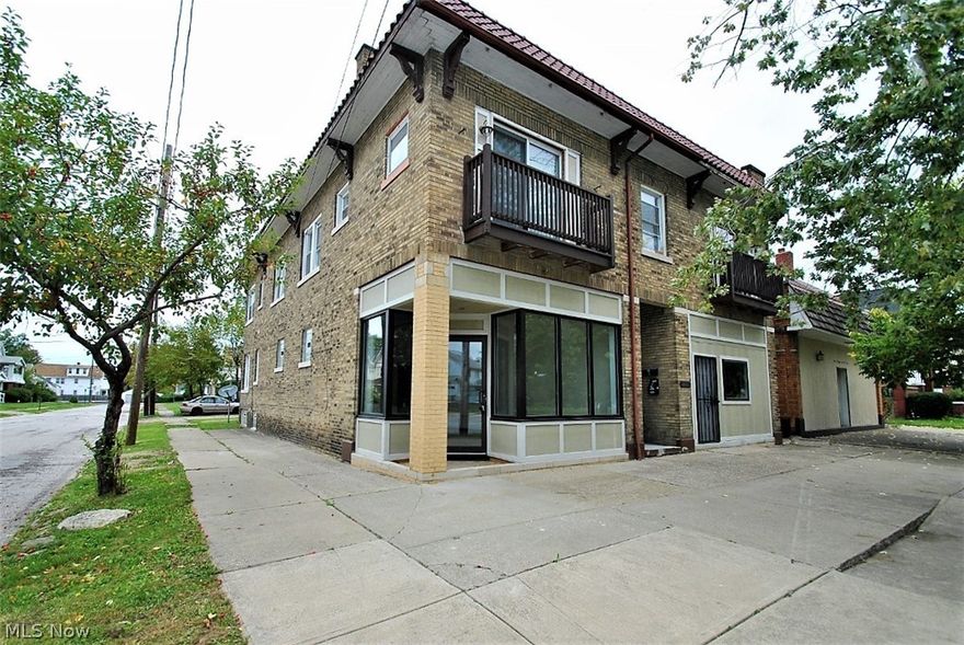 Amazing income opportunity in the Waterloo Arts District! Caddy corner from the legendary Grovewood Tavern, there is so much to do, see, hear, taste, and feel in this oh-so-hip part of town. 2 storefront, office, or studio spaces are on the 1st story, and above them are 3 residential units (two 2 bedrooms, and a 1 bedroom). Gorgeous hardwood floors and many updates throughout. This strong brick building is situated on a corner lot with a 3 car garage, as well as 3+ spaces for cars to park in the driveway. Do not miss out on this fabulous opportunity in this desirable location! Close to Freeways, hospitals, major universities, downtown, Lake Erie and more!