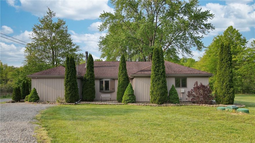 Welcome Home to 3238 Warren Sharon Road! At last! A home that possesses more than enough space in both square footage and land! With 2164 SqFt, this spacious three bedroom, three bathroom ranch includes all kitchen appliances and is move in ready! Features include two separate living areas, formal dining space, and a kitchen with stand alone island! The massive tree lined backyard oasis has you needing for nothing with deck space perfect for entertaining as well as a swimming pool, all on over three acres! Call today to schedule your private showing!