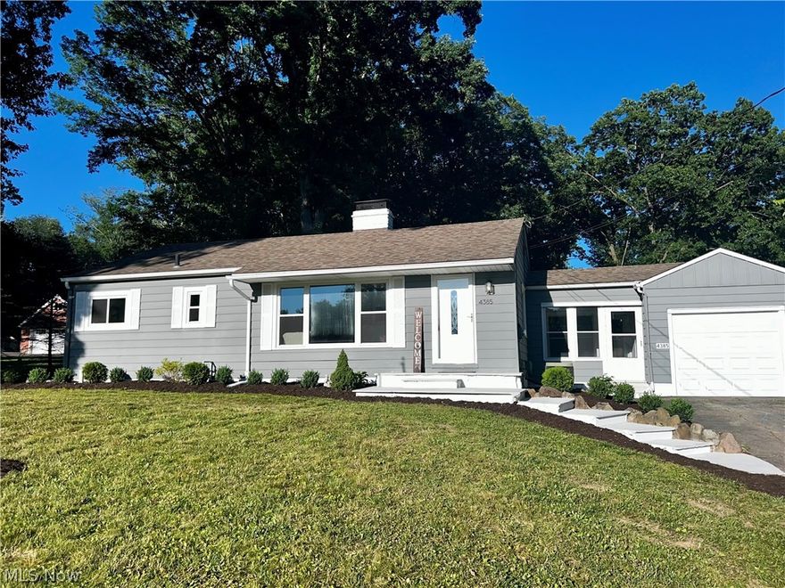 **Charming Ranch Home in Coventry**

Welcome to 4385 Wilcor, a stunning ranch-style home nestled in the picturesque, tree-lined neighborhood near Portage Lakes. This beautifully updated property offers the perfect blend of comfort and convenience, making it an ideal place to call home.

Prime Location: Enjoy the serenity of a peaceful neighborhood while being just moments away from the scenic Portage Lakes. The nearby state park provides endless opportunities for outdoor recreation and relaxation.

Spacious Living: This home boasts a bright and airy master bedroom with a gorgeous view of the backyard, providing a tranquil retreat at the end of the day.

Modern Updates: Experience the benefits of numerous updates throughout the home, ensuring a move-in-ready experience for its new owners.

Future Potential: The expansive basement is a blank canvas, ready to be transformed into additional living space, a home gym, or a recreation area—whatever suits your needs.

Lifestyle Amenities: Take a leisurely stroll to the nearby winery for a delightful evening, enjoying the local flavors and community charm.

This home is a must-see to truly appreciate all it has to offer. Don't miss your chance to own this gem in Coventry. Schedule your viewing today and envision the endless possibilities that await you at 4385 Wilcor.