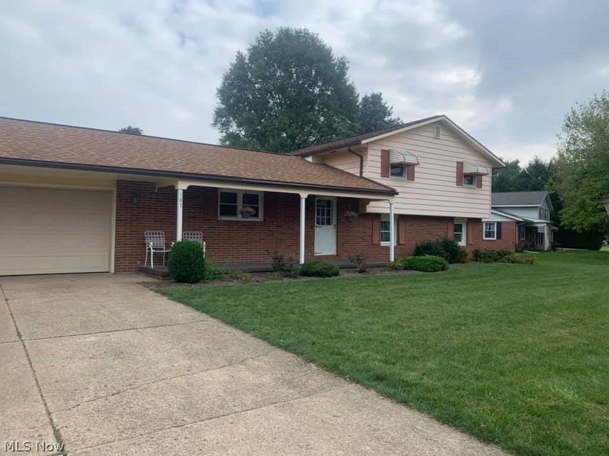 Fantastic southside location. Perfectly situated across from South Elementary! This custom home features 3 bedrooms, 2 full baths, two large family room/living room areas, a large wood burning fireplace, laundry room on the split-level floor, all seasons screened in back porch area, 2 car garage, large shed out back for lawn care tools. 

All woodworking throughout this home is custom made by owners aunt and uncle. The cabinets,, baseboards, crown moldings, hand railings, doors, fireplace mantel, built-in custom cabinetry in second family room are all hand created, made out of quality woods. Large open front porch. Newly updated roof, siding and gutters. Motivated Sellers. Make us an offer!