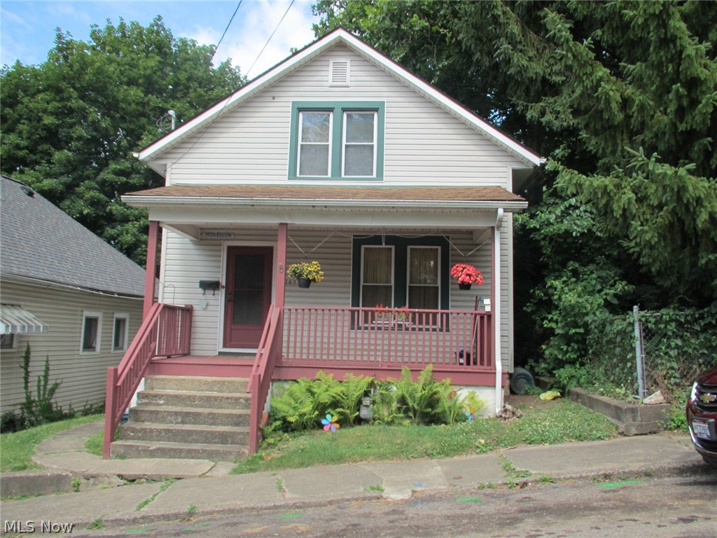 Would make a great rental or first home. Two story home with 2 bathrooms one on main floor, and two bedrooms upstairs.
Home features high efficient gas furnace with central air. Seller is leaving appliances. Home was remodeled in 2004 according to auditors' web site. Windows have been upgraded.