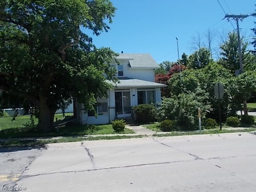 Within walking distance to downtown Wellington and Wellington High School.  Cute bungalow with newer kitchen cabinets, counter tops, and flooring.  Great master bedroom on 1st. floor.  First floor bathroom with standalone shower, newer vanity.  Laundry room off of first floor bathroom.  You will love the upstairs bonus room to get away from it all.  Above ground pool for summertime fun.  1 1/2 car garage as well for some awesome storage and 3 car driveway. Home close to RR X and this house is also being sold with parcel 18-00-021-114-004