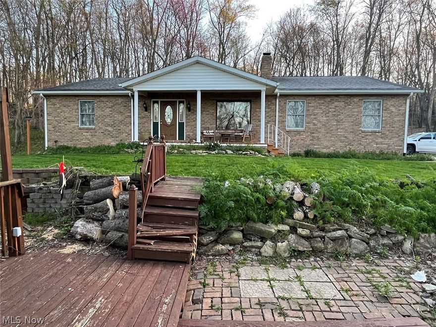3-Bedroom, 2-Bath Ranch Home On 21.5 Wooded Acres - Loads Of Wildlife - Seclusion - Large Pole Building - Home Needs Some Light Finishing Touches - Tuslaw Schools - North Lawrence - Stark County - On-Site Auction with Online Bidding Available - ABSOLUTE AUCTION, all sells to the highest bidder. ONLINE BIDDING BEGINS FRIDAY – MAY 20, 2022 – 12:00 PM and AUCTION LIVE ON-SITE BIDDING WILL BEGIN MONDAY - MAY 23, 2022 - 5:30 PM. Real estate offers a brick 3-bedroom, 2 full bathroom ranch home on just over 21.5 wooded acres. Additional home features include kitchen, dining area, large living room, mudroom, 3-car garage, full finished basement with wet bar, laundry room, front and back decks, breaker electric, well and septic, and shingled roof. Additional property features include a large pole building with electric, a small greenhouse, and a paved driveway. This is a unique property that sits on a nice wood parcel with loads of wildlife and trails. The property will be open for viewing on T