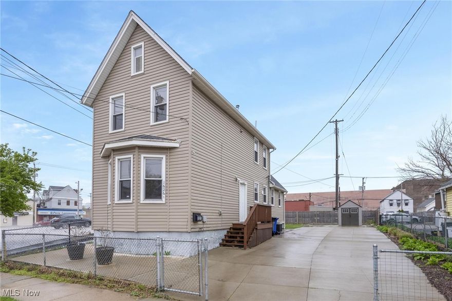 Welcome to this beautifully renovated home offering modern style and incredible value. This property has been thoughtfully updated, featuring an updated kitchen with a tin backsplash and faucet added (2023), newer hot water tank (2024), washer (2024), refrigerator (2024), and spray insulation (2019) for energy efficiency and potential energy credits. Both bathrooms have been upgraded with new toilets (2023 & 2024), and the exterior stairs/porch were freshly stained (2024). Additional updates include a newer roof, heating and cooling systems, updated electrical, and plumbing (water and drain lines have been completed repiped with new copper and PVC), along with exterior enhancements of the driveway, decks, and fence. There is a second parcel included in sale which increased the size of the lot and added the driveway & space for a future garage. Located in a quiet neighborhood close to I-90, shopping, and on a bus line. Great opportunity for an owner occupant or this home also offers great investment potential. Don’t miss this move-in-ready home packed with modern upgrades—schedule your showing today!