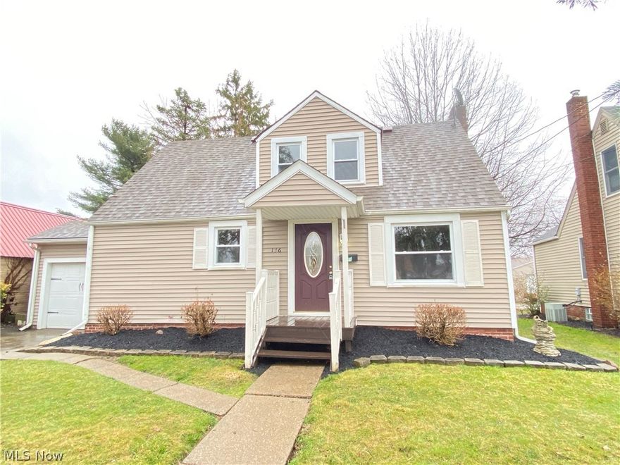 Welcome to this absolutely adorable bungalow located in desirable Perry Township.  This home boasts a spacious living room with huge windows that offer tons of natural light.  There are three nicely sized bedrooms and one full bathroom.  The eat-in kitchen has ceramic tile flooring, ample cabinetry, and comes fully applianced.  Don't forget the one car attached garage.  The basement is spacious and offers amazing storage space.  Don't forget the back deck which would be perfect for summer BBQs.  This home is move in ready and awaiting a new owner.  Stop looking and start packing.  Call to schedule a showing today!!