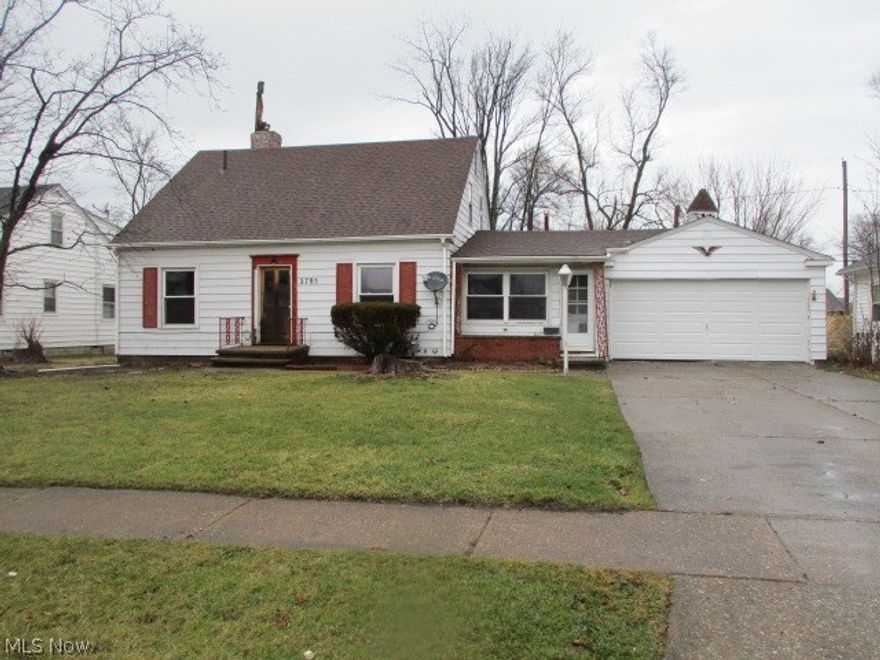 This is a Homepath property. Three bedroom Cape Cod home with full basement featuring half bath. Open floor plan on main level with living room, kitchen, dining and family room that has a wood burning brick fireplace. French doors open up to patio area overlooking rear yard. Attached two car garage features an extra door out the back for easy access. Minutes from downtown, schools and park.