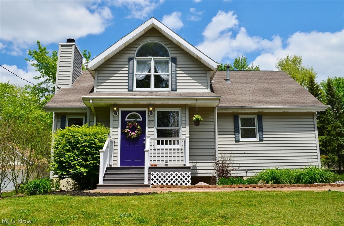 This is a beautiful colonial style bungalow in Northfield Village! Enter into a lovely living space with bamboo flooring (installed 2009), a charming brick fireplace, modern overhead fan, nice trim and recessed lighting. In the kitchen, you will appreciate plenty of cabinet space, ceramic tile, and lots of natural light. The master bedroom is an awesome space with vaulted ceilings, a large arched window, an attached bath and a super sized walk in closet (2007)! In the basement, the finished space makes for a great family or rec room. A real highlight of this home is the large composite wood deck at the back, built in 2011. This is a great spot for entertaining or relaxing on the warmer days. Other important updates include the very new brick walkway at the front (2016), central air in 2006, and ceramic tile in both bathrooms (2007). With all of these things considered, it’s easy to imagine this house becoming your home!