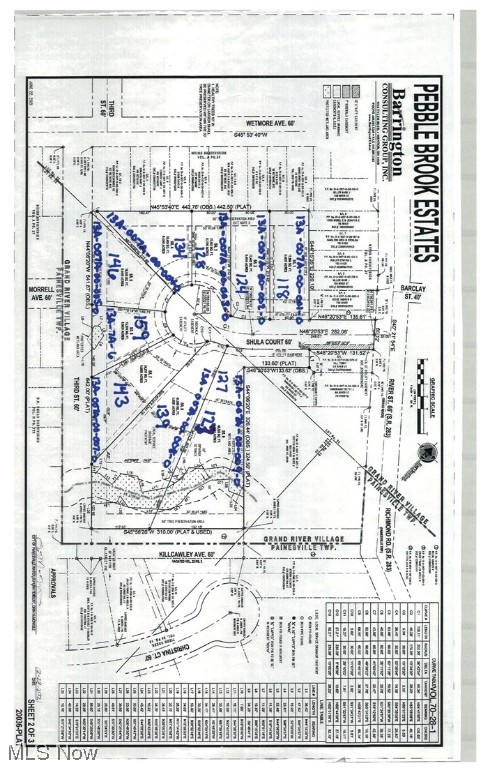 Pebble Brook Estates - Land