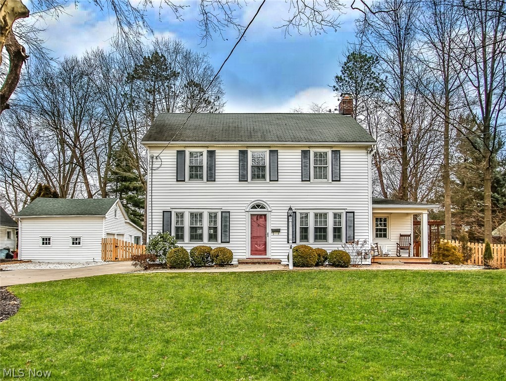 This is a Spectacular Stately & charming home that current owners brought into 2020! This lovely colonial sits on the perfect double lot and has been thoughtfully renovated to maintain its original charm. Updated include a total kitchen and 1/2 bath renovation on 1st floor. Kitchen has new soft close cabinets and drawers, concrete counter and farm sink. All newer kitchen appliances stay with the property. There's a movable island and a generous pantry. Beautiful woodwork and hardwood floors throughout. The 1st floor is open and features a huge living room with fireplace and a recently renovated sun room solarium. Most window were replaced with top name thermopane windows that look like the originals ones. Main bath on 2nd floor was completely updated with gorgeous tile. All bedroom are spacious, including the Master. The completely renovated basement features family/media room with bar and a full bath with walk-in shower and husband's walk-in closet. Air conditioning new in 2016 and t