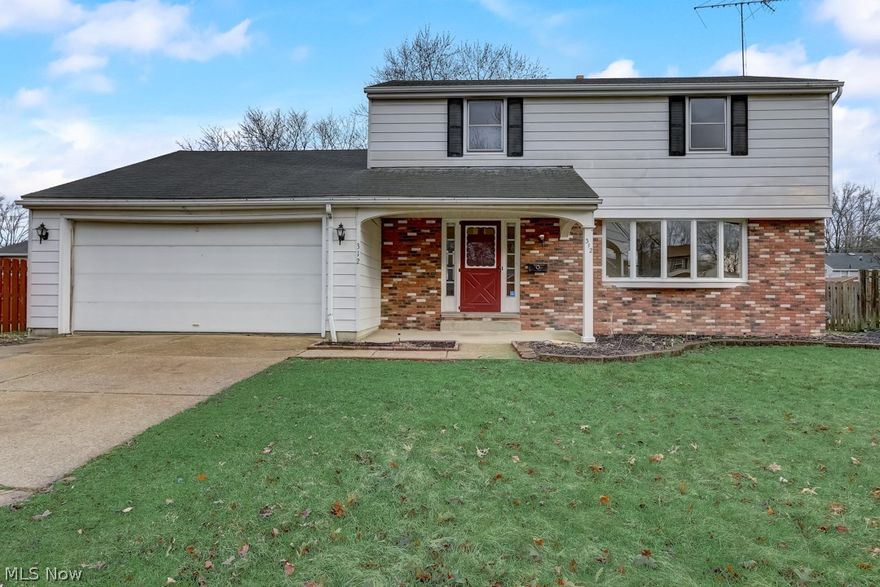 Fantastic 4 bedroom home in sought after Elyria location. Enjoy preparing meals in this impressive kitchen equipped with ample cabinets and generous counter space. Picture evenings by the fireplace and mornings having coffee out on the covered patio in the backyard. The primary bedroom features a private bathroom. Relax with your favorite drink in the fenced in backyard with a patio and lush grass. A must see!