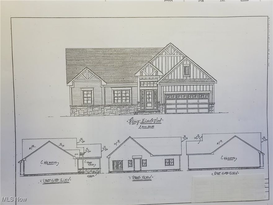The model is open every Sunday from 2:00 p.m. to 4:00 p.m. and by appointment the other days. New construction opportunity with immediate and quick occupancy available plus premium lots ready for your custom design builds starting at $375K by American Dream Homes—trusted local builder with 42+ years of experience. Offering both ranch and 2-story plans, each home is crafted with enduring quality and thoughtful design, and comes with premium upgrades included as standard, not extras. The featured plan is a 3-bedroom, 2 full bath ranch home with 1,800 sq. ft. of living space, designed for comfort and style with an open concept floor plan and full basement, giving you plenty of room for storage or future expansion. Buyers enjoy generous allowances with the ability to choose your own finishes, colors, and features, ensuring a home tailored to your vision. From start to finish, these homes can be completed in as little as 90 days. You’ll love the beautiful layouts, quality construction, and attractive designs that blend function with modern style. Choose from two desirable neighborhoods in Wakeman, or build on your own lot with the same trusted team. Model home is open weekends and by appointment—the perfect chance to see the craftsmanship and quality firsthand. Call the listing agent today to schedule your private consultation and start building the home of your dreams.