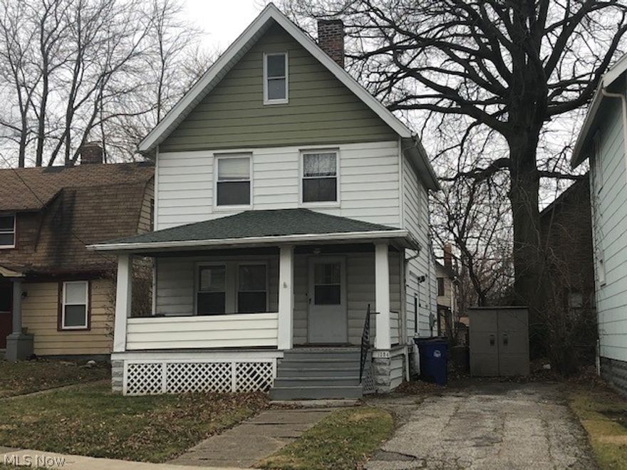 Long time owner. Great price for a solid home. Newer windows throughout, updated electrical panel, newer furnace. Hardwood floors under the carpeting. 2 bedrooms are tandem on the 2nd floor, walk up 3rd floor attic off the hallway. Newer elementary school one street over, Hanna Gibbons.
