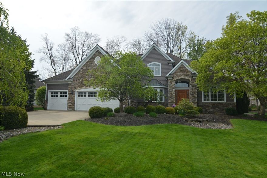 Are you looking for an updated/well-maintained 41/2 Bath Colonial in Concord Township on slightly over 1/2 Acre lot with a private backyard ? You have found it !! Quality is here..built by Regency Construction--Open Floor Plan, Detailed Molding/Trim, Vaulted/9Ft. Ceilings, Hardwood Floors, Built-ins, Granite/Tile, Walls of Windows and more. Completing the First Floor--1st Floor Master w/Glamour Bath, Formal Dining Room, Gourmet Eat-in Kitchen-Granite, Cherry Cabinets, Backsplash, 2-Story Great Room w 3-Sided Gas Fireplace, Library w/Built-in Cabinets, Glass French Doors, Laundry, 1/2 Bath. The 2nd Floor has a Large Loft overlooking the Great Rm., Guest Bedroom w/Bath, 2 more Bedrooms w/Jack & Jill Bath. Wait there's more in this 3500+ S.F. Home ! The Finished Lower Level has a Full Bath, 2 more Rooms w/Closets--possible office/workout/Play Rooms. etc. PLUS a Large Recreation Area. Outside there's a large Patio to enjoy the Landscaped Backyard. Either inside or outside, it's prefect for Entertaining Family & Friends ! Miss this one and you'll be sad. Call your agent to set up an appointment.