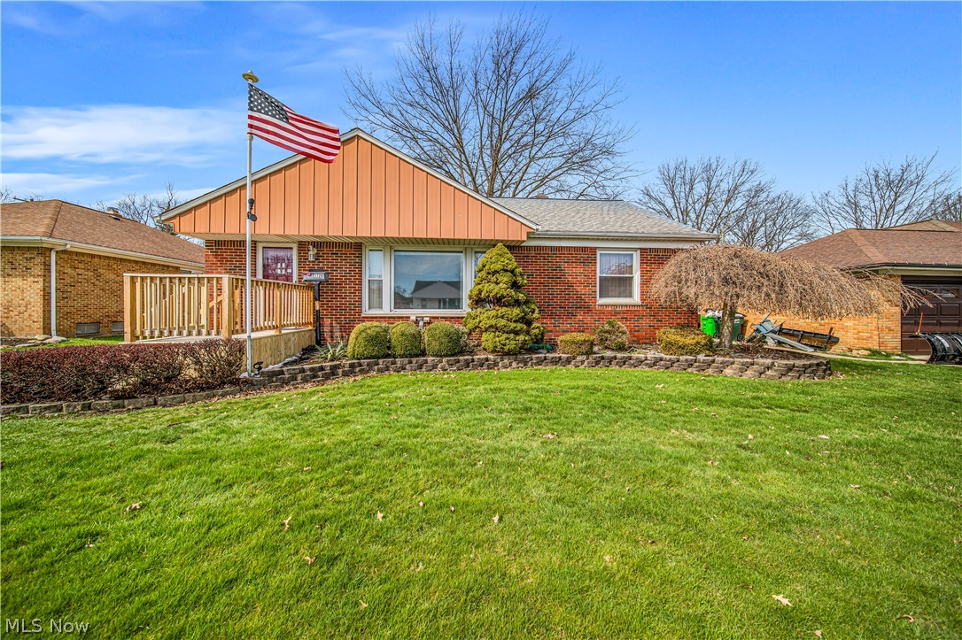 Lovingly Cared For Brick Ranch * Living Room With Large Picture Window * Dining Room With Built In Shelving * Bright Eat In Kitchen With Natural Wood Cabinetry, Dishwasher, Range, And Fridge Stay * Under The Carpet Are Untouched Hardwood Flooring * Convenient, Pull Down Steps, To Wood Floored Attic Which Is Fully Wired And Lighted, Great For Storage * Full Bath On Main Level And Second Full Bath In Lower Level * Finished Basement Makes For A Fun Entertaining/TV Or Play Room, Bonus Office Room With Closet, And Laundry Room Comes Equipped With Side By Side Washer/Dryer And Freezer Chest * Backyard With Deck Overlooking Yard * Detached 2.5 Car Brick Garage With Center Drain * Concrete Driveway Around 10 Years Old * Replacement Windows Throughout * Mayfield School District * Call For A Private Showing Today!