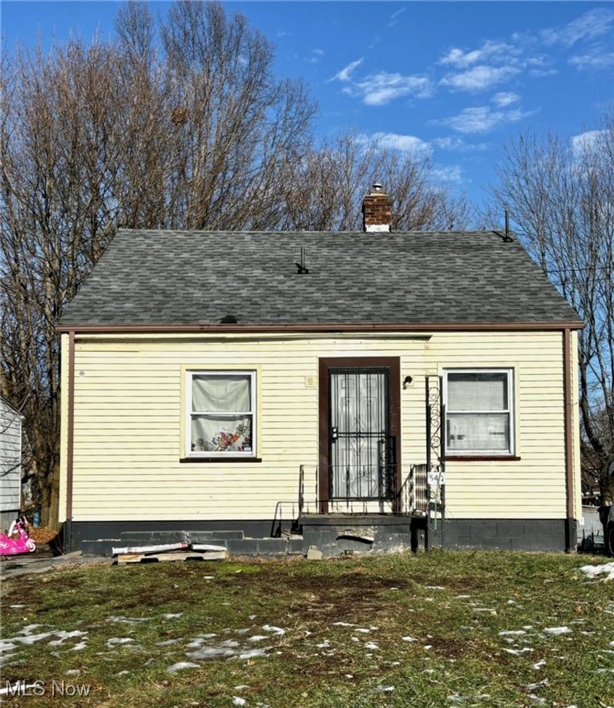 Excellent investment opportunity with this three bedroom home. Two bedrooms and one full bathroom on the first floor for easy living, with a third large bedroom upstairs. New roof and furnace in 2025, so the major items are already taken care of. This home has a spacious walk out basement with direct access to the partially fenced back yard. Schedule a showing today to see how you can put your personal touch on this home for you or your tenants.