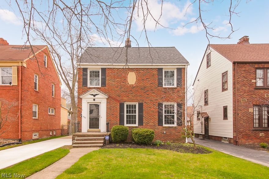 Beautiful brick colonial north of Lakeshore in Euclid, OH. This home has been completely updated throughout. Updates include new kitchen, baths, flooring, appliances, electrical, roof and much more. This home is move in ready and close to the lake, shopping and amenities. Two comfy enclosed porches complete this home. Home was professionally waterproofed in 2022. Schedule your private showing today, this gem will not last!