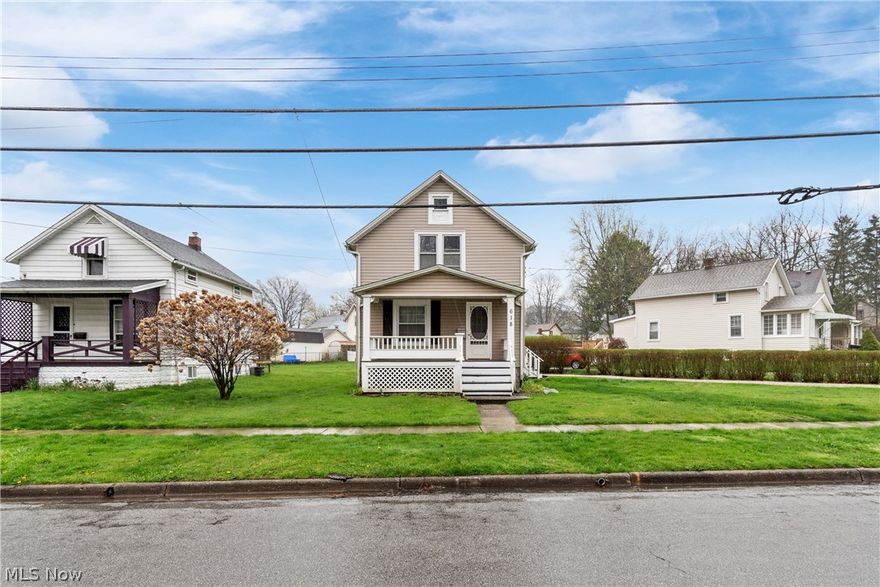 Welcome to this charming 2 bed/1 bath colonial in the heart of Cuyahoga Falls.  On the main level, this home boasts a nicely sized living room that is perfect for entertaining.  It also has a spacious dining room that is great for gatherings and kitchen that offers lots of natural light.  On the second level you will find the sizeable master bedroom, 2nd bedroom and full bath complete with a clawfoot tub.  Don't forget the full basement with newer mechanicals, 2 car garage and plenty of parking.  This home is ready for a new owner to move in and make it their own.  Call to schedule a showing today!