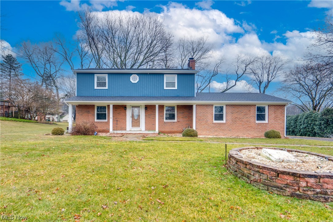 Welcome to this charming 4-bedroom, 2.5-bathroom Colonial nestled in a fantastic neighborhood in Plain Local Schools. As you approach, the inviting front porch sets the tone for what lies within. Stepping through the door, you're greeted by the entrance foyer. The main level boasts a spacious living room adorned with plush carpeting. Adjacent to the living room, the dining area seamlessly flows into the well-appointed kitchen, creating an ideal space for entertaining. The kitchen features appliances, abundant cabinet storage, and ample countertop space. Completing the main floor is a convenient half bathroom, adding to the home's functionality. Ascending to the upper level, you'll discover four generously sized bedrooms. The master bedroom boasts its own full bathroom, providing a private oasis. The remaining three bedrooms feature charming wood flooring, adding warmth and character to the living space. A second full bathroom comes with a single vanity and plenty of cabinet space. You'll find a finished rec room in the basement, offering additional living space for various activities and hobbies. Ample storage space ensures that belongings can be neatly tucked away, maintaining a clutter-free environment. Outside, this home has desirable amenities, including a two-car attached garage for convenient parking and storage, a spacious deck overlooking the expansive yard, perfect for outdoor gatherings and enjoying the natural surroundings and a shed providing extra storage for outdoor equipment and tools. Conveniently located just minutes from Belden Village and major highways, this home offers easy access to shopping, dining, and commuting routes, ensuring convenience and connectivity for its residents. Don't miss your chance; schedule your showing today!