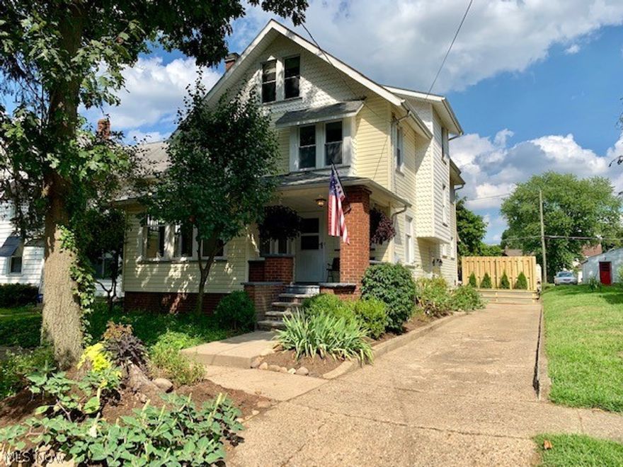 Old world charm and character abound here! This spacious home features beautiful hardwood floors throughout the first floor. The main level features a large kitchen with updated appliances,a breakfast nook, a formal dining room for family dinners, a bright airy living room and a sunroom that would make a great office or library! The second level has four very generous sized bedrooms and the third floor could double as a bedroom or playroom. Both bathrooms have the original hexagon tile floors! Off of the main bath is an enclosed airing porch with heat and air. This would make a perfect dressing room!
The closet space in this home is something to be desired!
This lovely well maintained home will not last long so call today for your private showing and start packing!