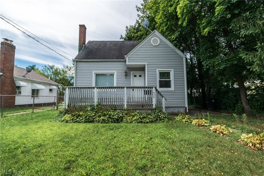 Welcome to this charming cape cod. Located close to shopping centers and grocery stores. You'll have the convenience of commuting, with access to the highways only a minute away ! This home was completely renovated back in 2001 and was a two bedroom but turned into a one bedroom to make the living room larger.