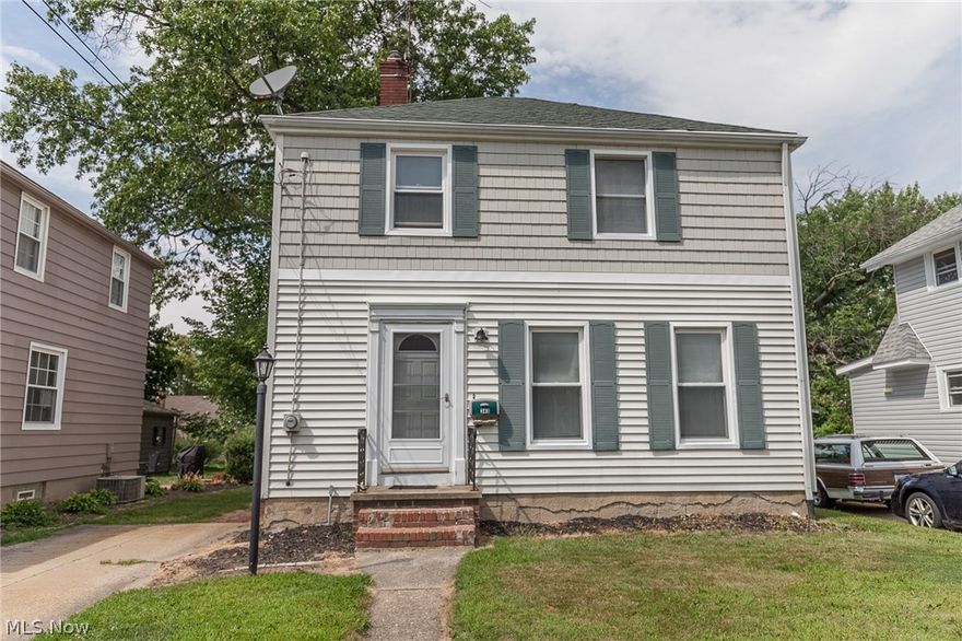 Classic Colonial in Cuyahoga Falls! This lovely 3 bedroom, 1 bathroom home is located within walking distance to the Natatorium, Cuyahoga Falls High School, and the newly renovated Front Street. Featuring a kitchen with a new refrigerator, stove/oven, and microwave in 2018 as well as an eat-in kitchen space. Call Today to schedule a private showing!
